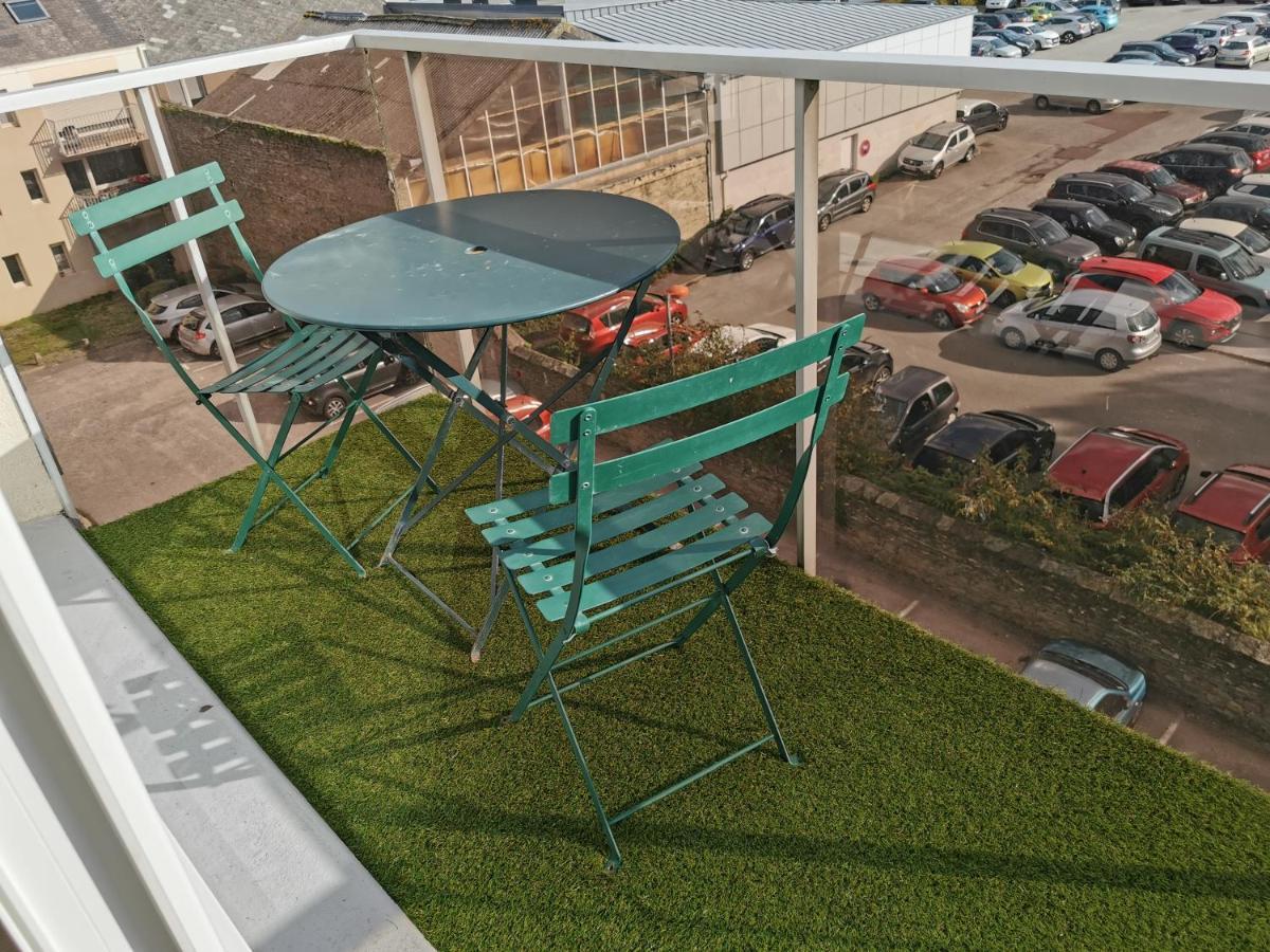 Appartement Lumineux Avec Balcon Et Parking Cherbourg-en-Cotentin Zewnętrze zdjęcie